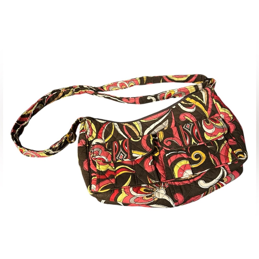 A lovely Vera Bradley Crossbody Bag in beautiful colors